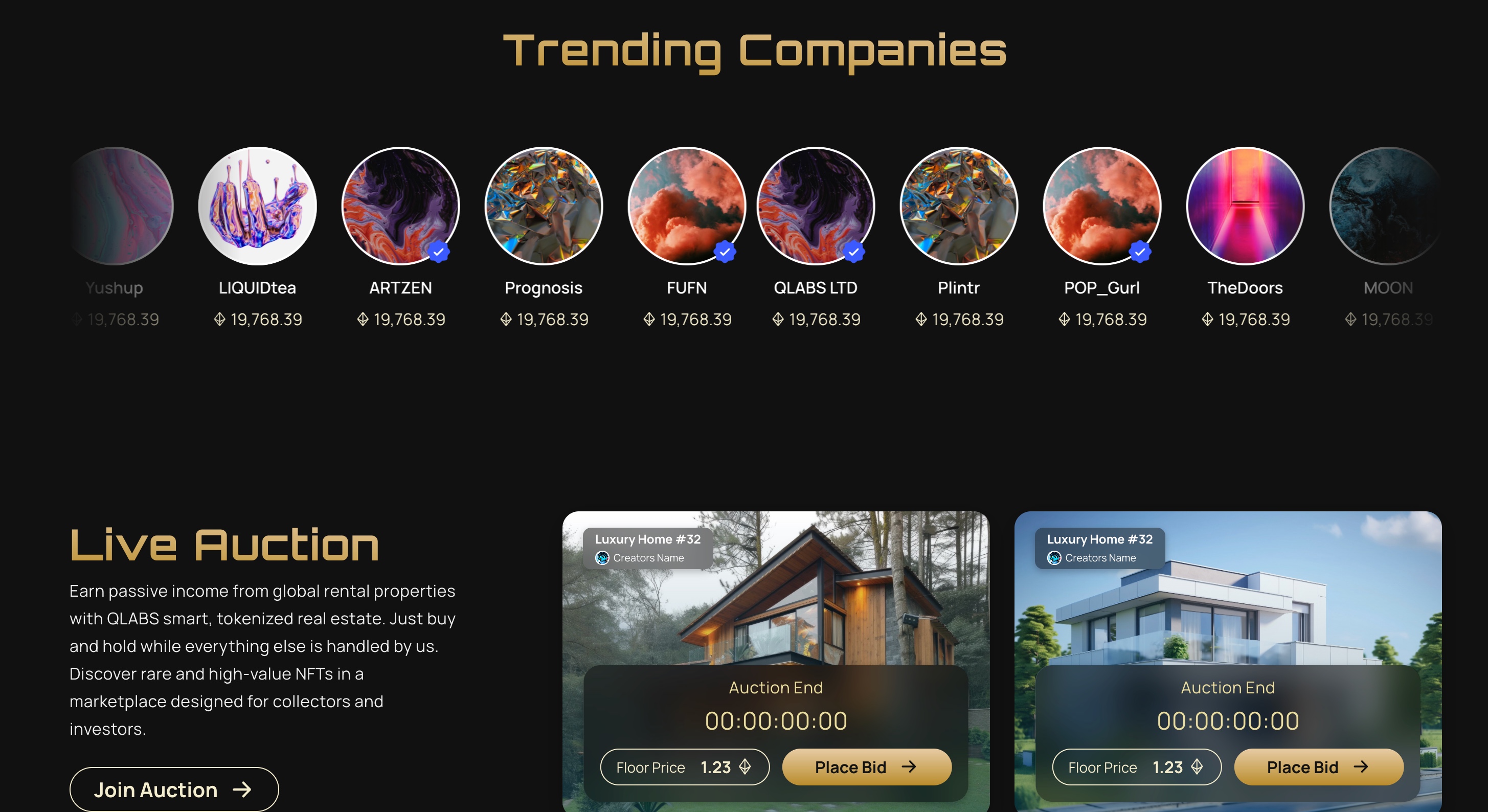 Partnership & Auctions